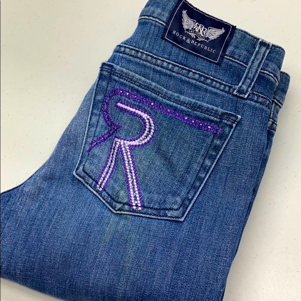 Rock Republic Jeans 28x35 - Picture 1 of 9